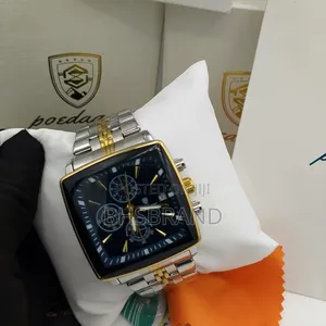 Photo - Poedagar Chain Wristwatch for Men