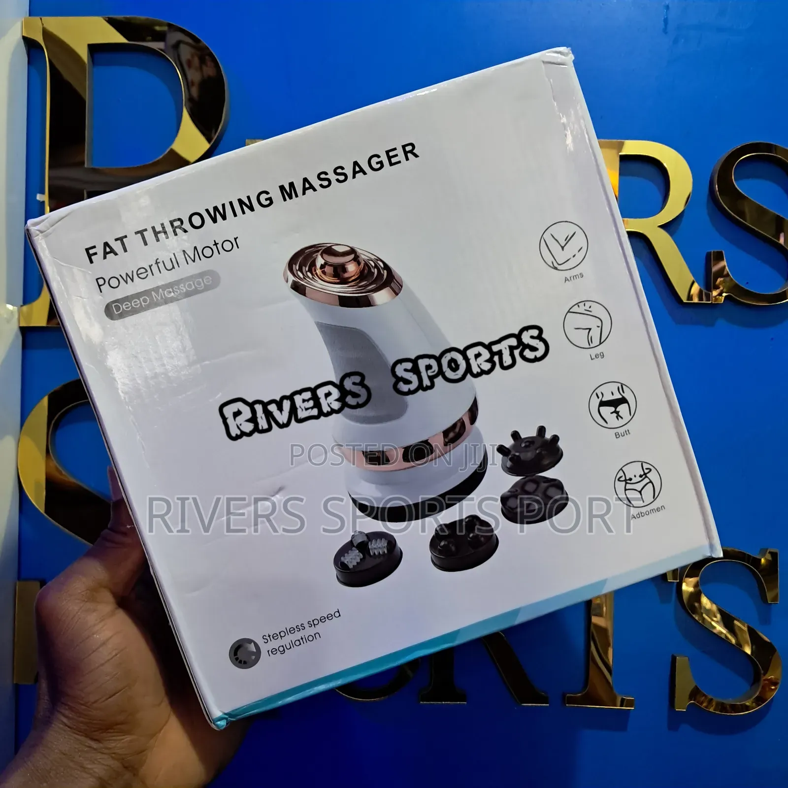 Fat Throwing Massager Deep Massage Arm, Leg, Butt, Abdomen