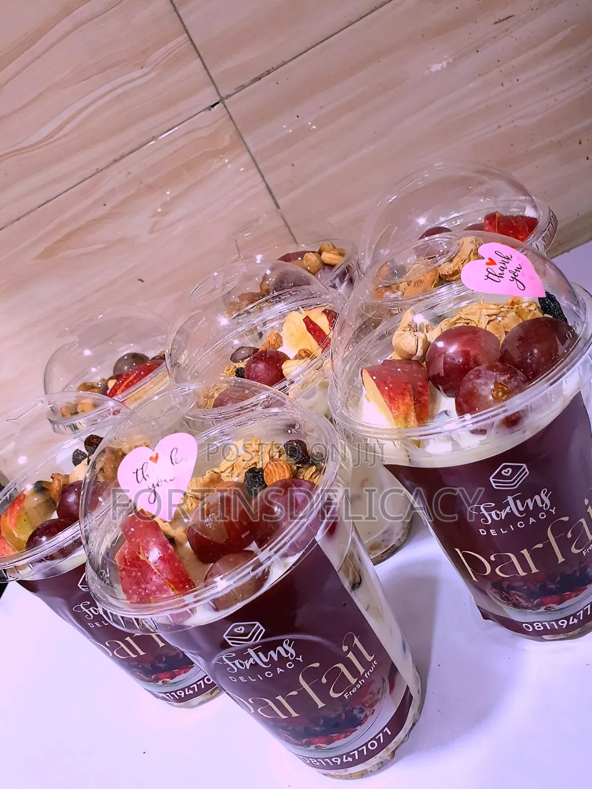 Fruity Youghurt Parfaits