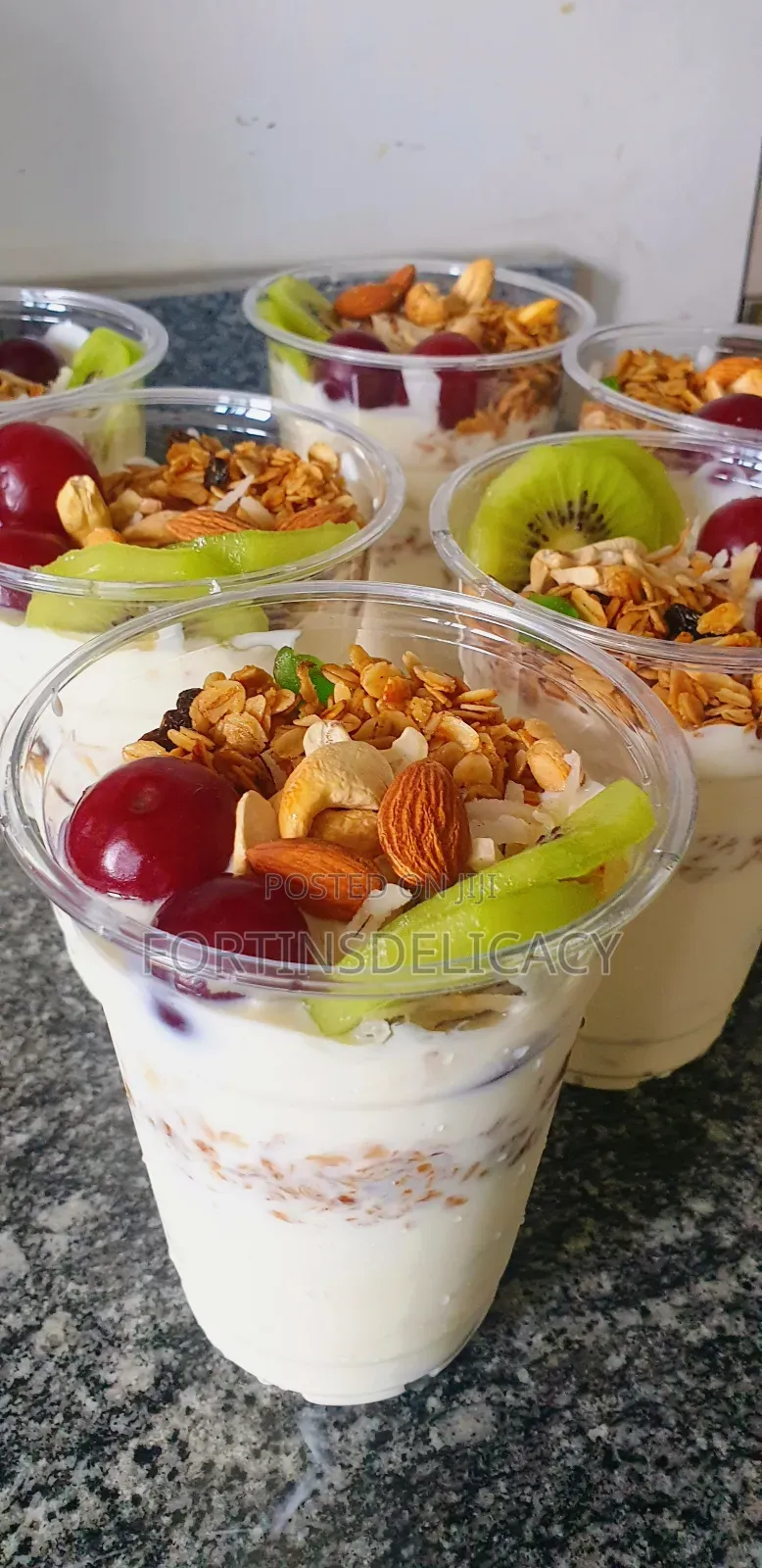 Fruity Youghurt Parfaits