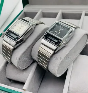 Casio Dual Time Unisex Wristwatch