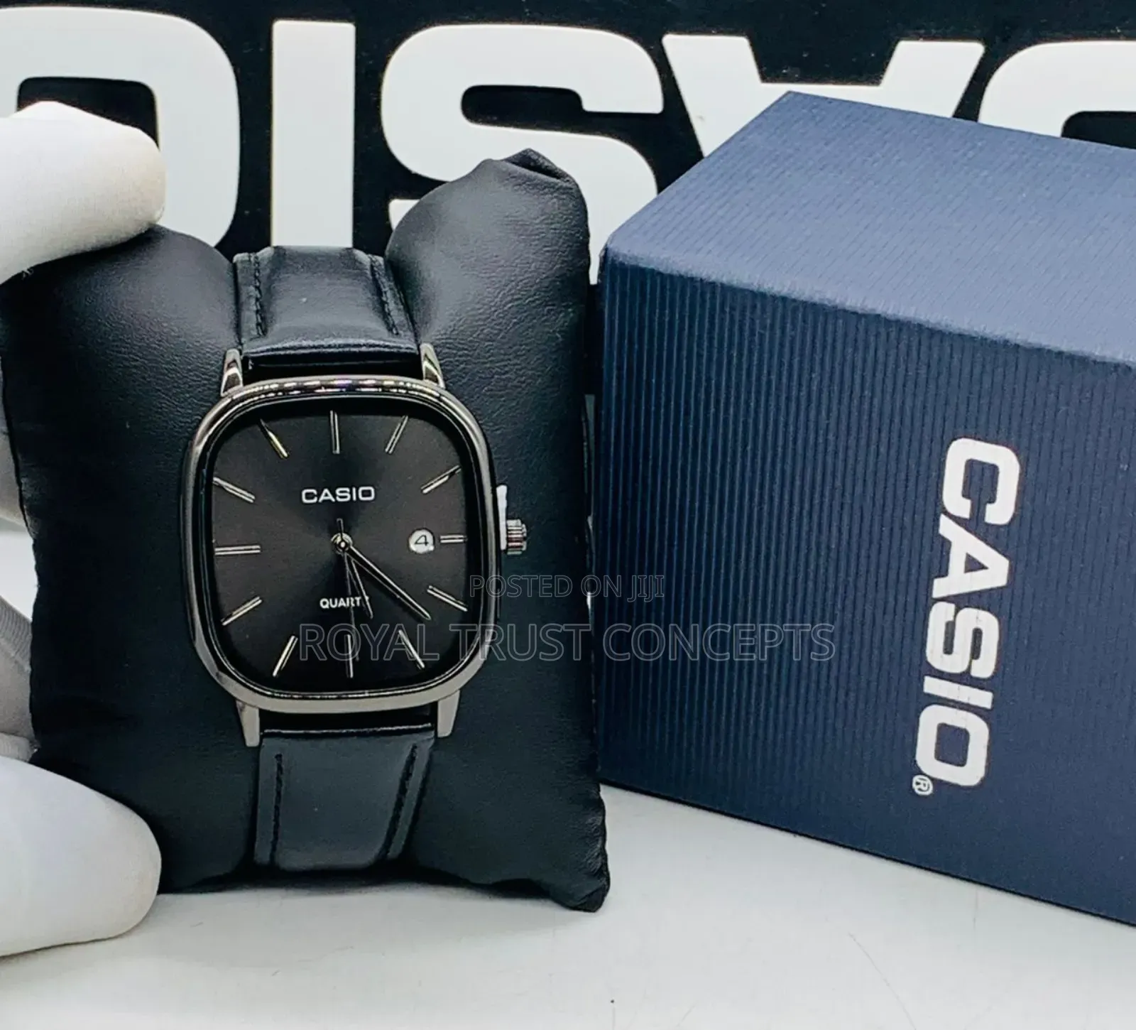 Casio Leather Wristwatch