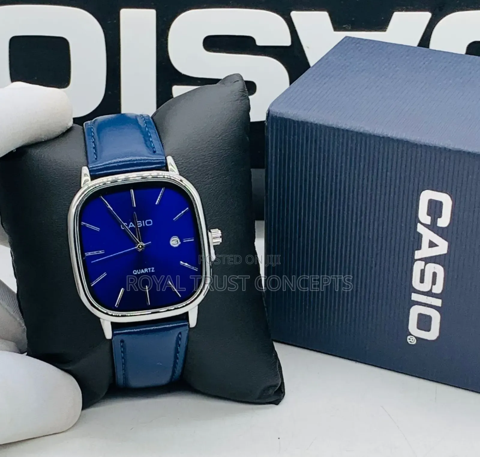 Casio Leather Wristwatch