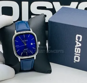 Casio Leather Wristwatch