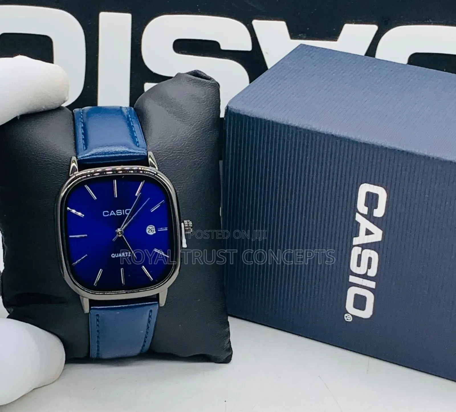 Casio Leather Wristwatch