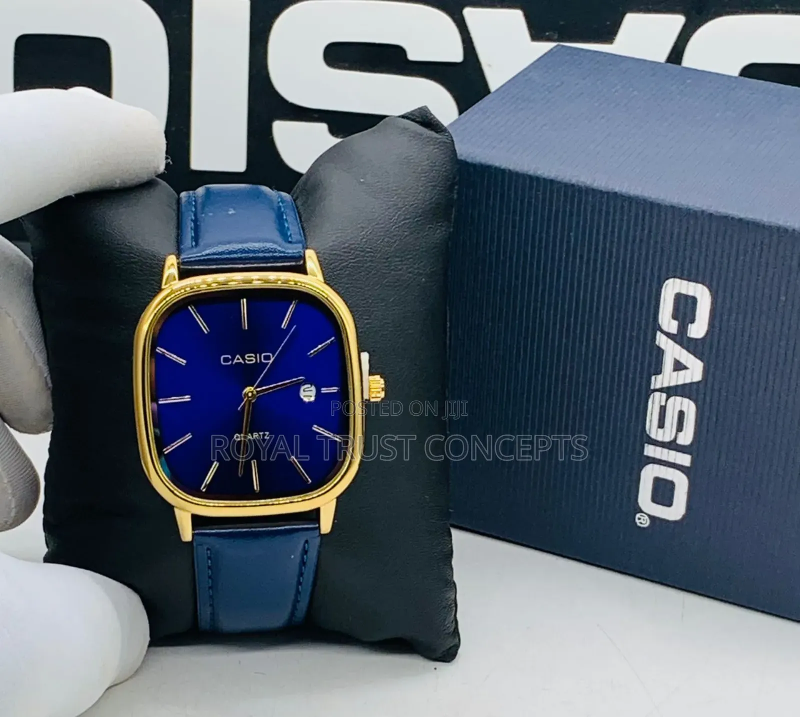 Casio Leather Wristwatch