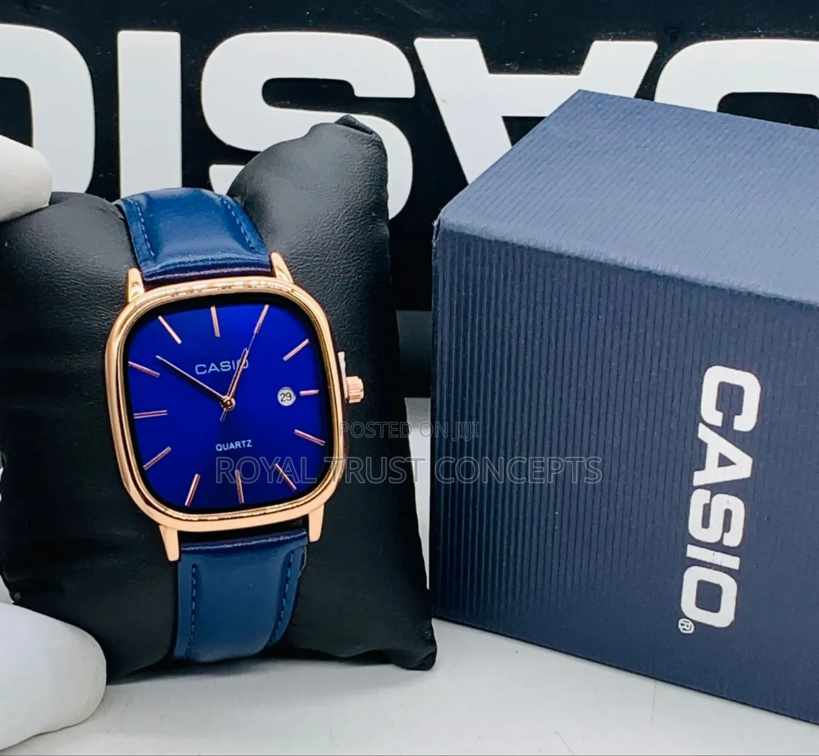 Casio Leather Wristwatch