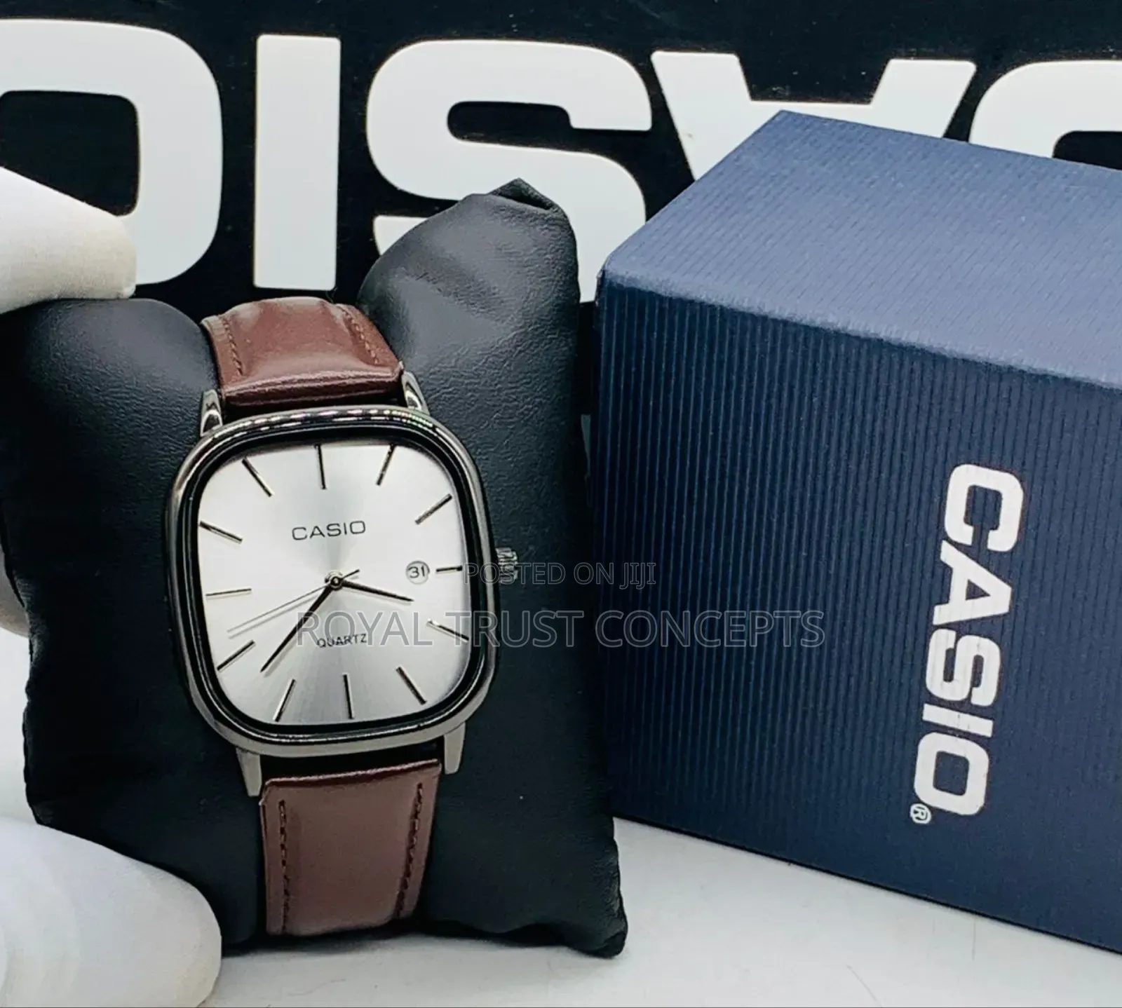 Casio Leather Wristwatch