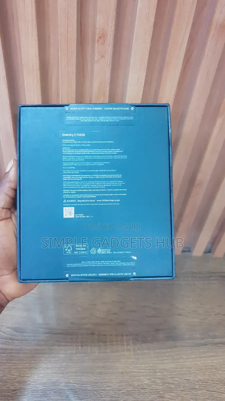 New Samsung Galaxy Z Fold6 256 GB Silver
