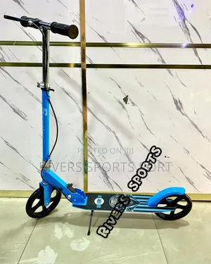 200mm Big Tyre Kick Scooter With Rear Wheel Brake
