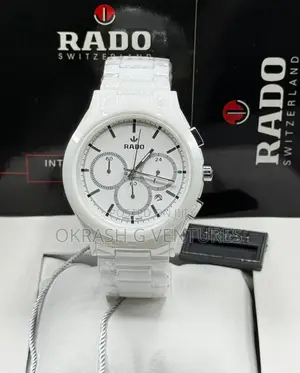 Rado Chronograph Ceramic Black Watch