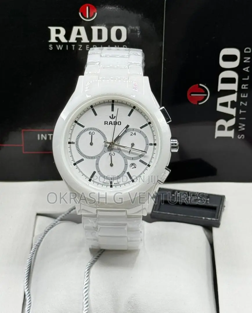 Rado Chronograph Ceramic Black Watch