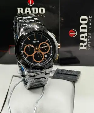 Rado Chronograph Ceramic Black Watch