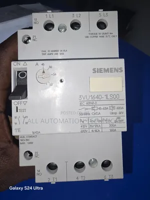 Siemens Sirius , Motor Protection | 3vu1640-1ls00