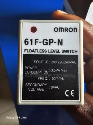 Omron |61f-Gp-N | Floatless Level Switch 220 Vac