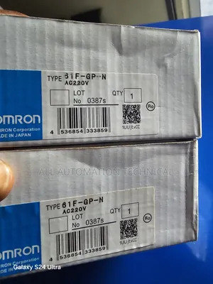 Omron |61f-Gp-N | Floatless Level Switch 220 Vac