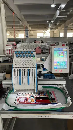 Photo - Single Head E Brother 500by800 Embroidery Machine