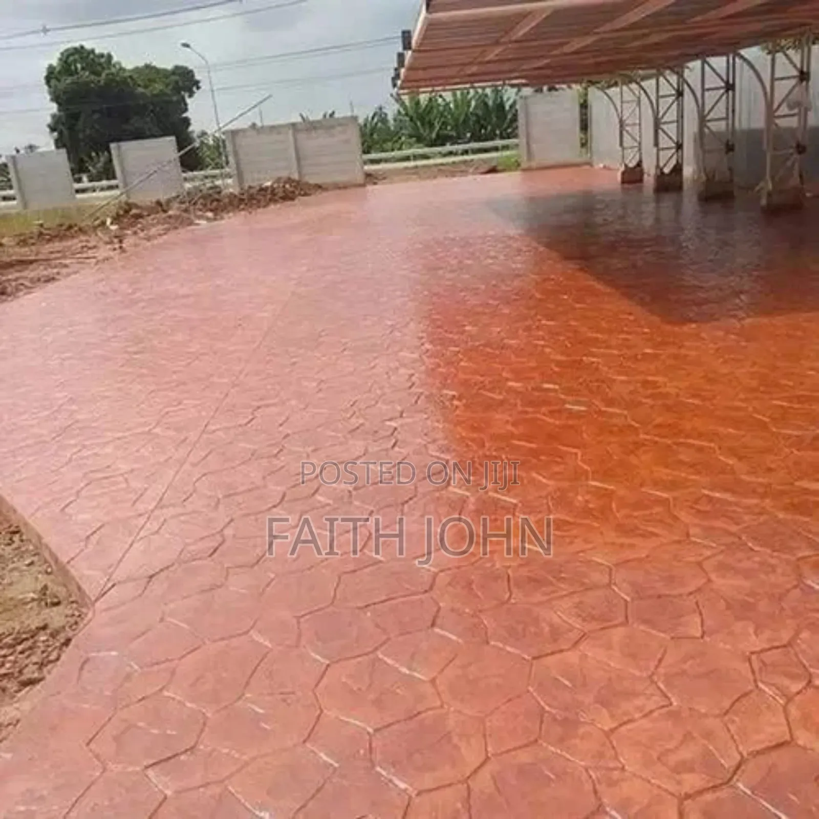 Beautiful Outdoor Stamp Concrete