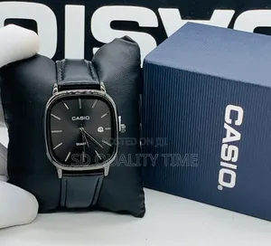 Casio Leather Watch