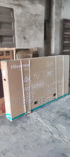 Hisense 70 Inches Led Smart Tv Frameless 1 Yr Warrenty