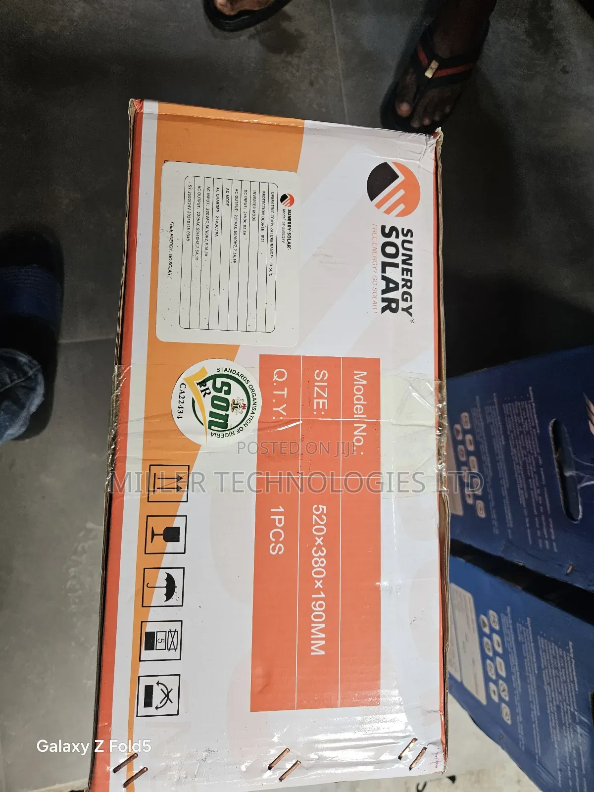 Sunergy Inverter 2.5kva 24v