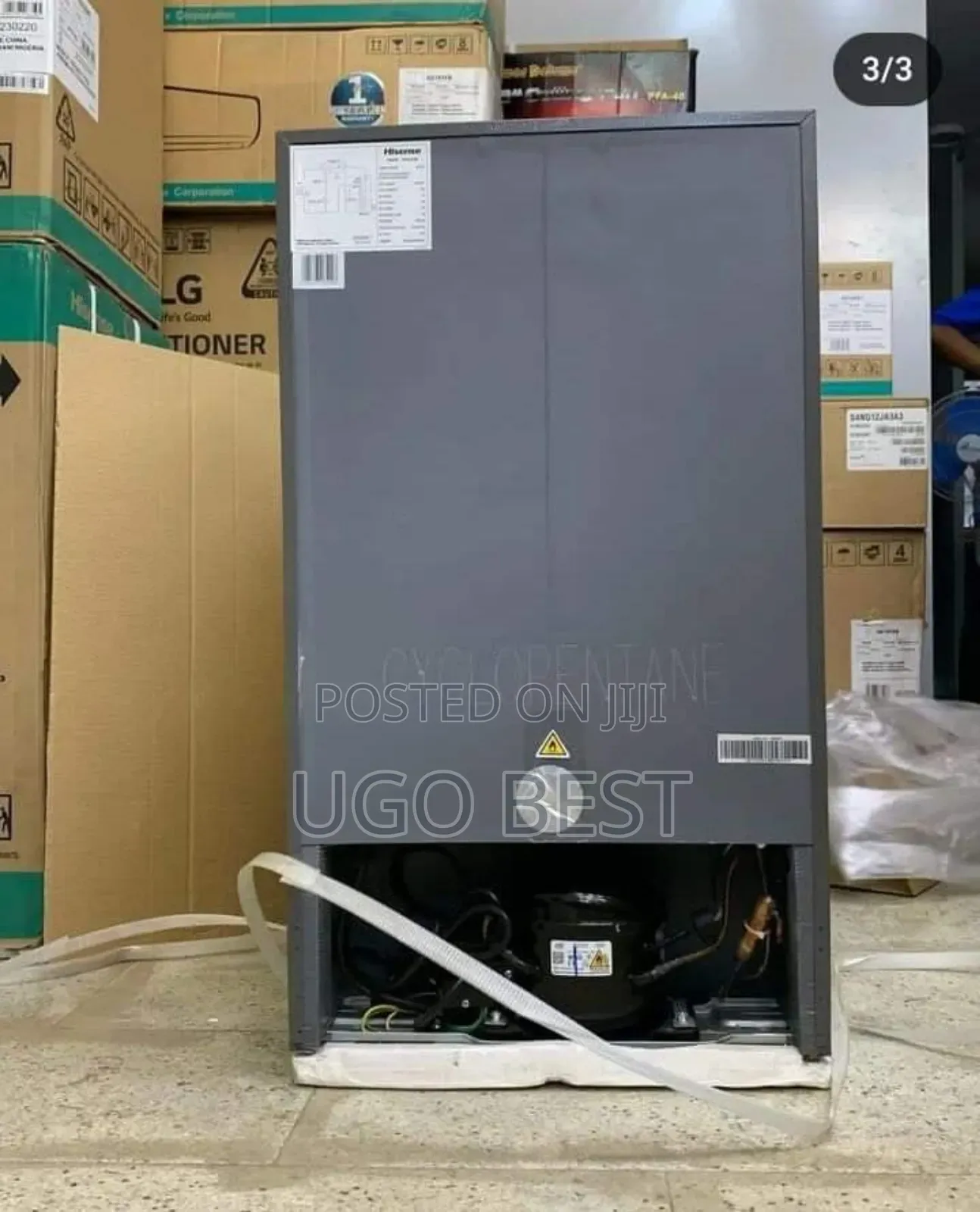 Hisense Table Top Fridge Model Ref 093 1 Yr Warrenty