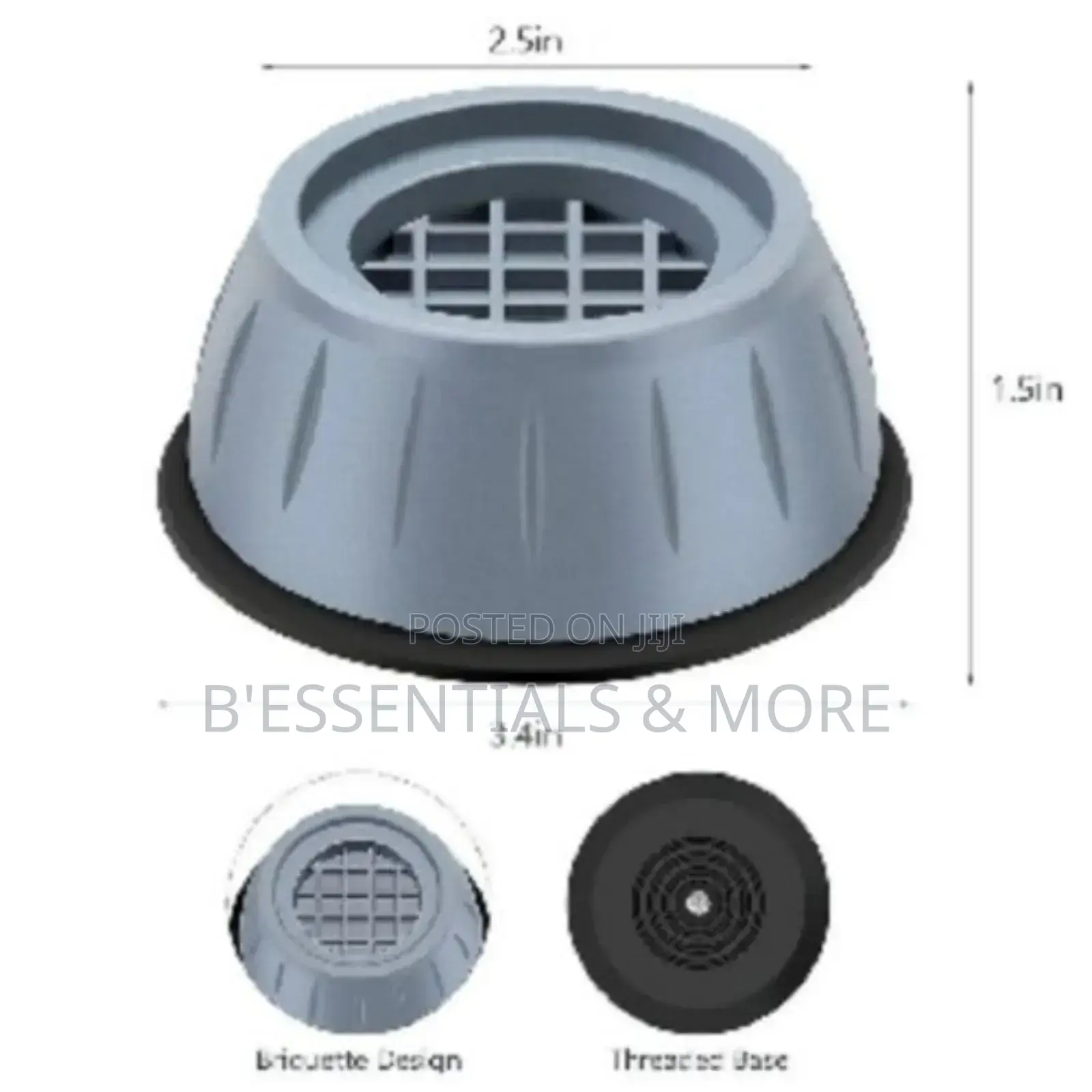 4 Piece Shock Pad for Washing Machine , Refrigerator