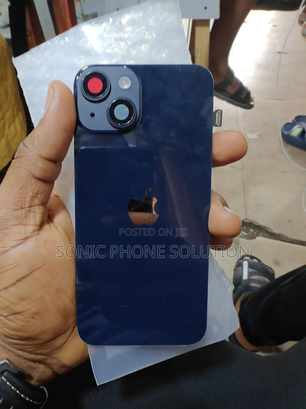iPhone 14 Back Glass Complete With Camera Frame