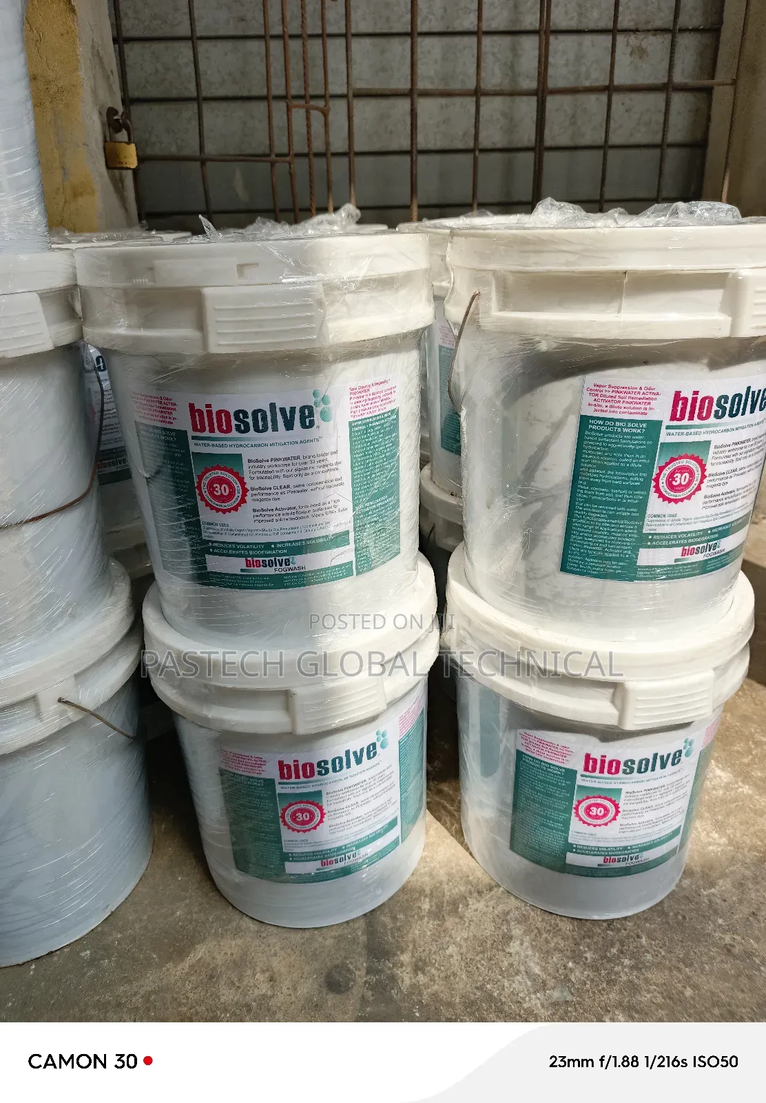 Biosolve Water-Base Hydrocarbon Mitigation Agent