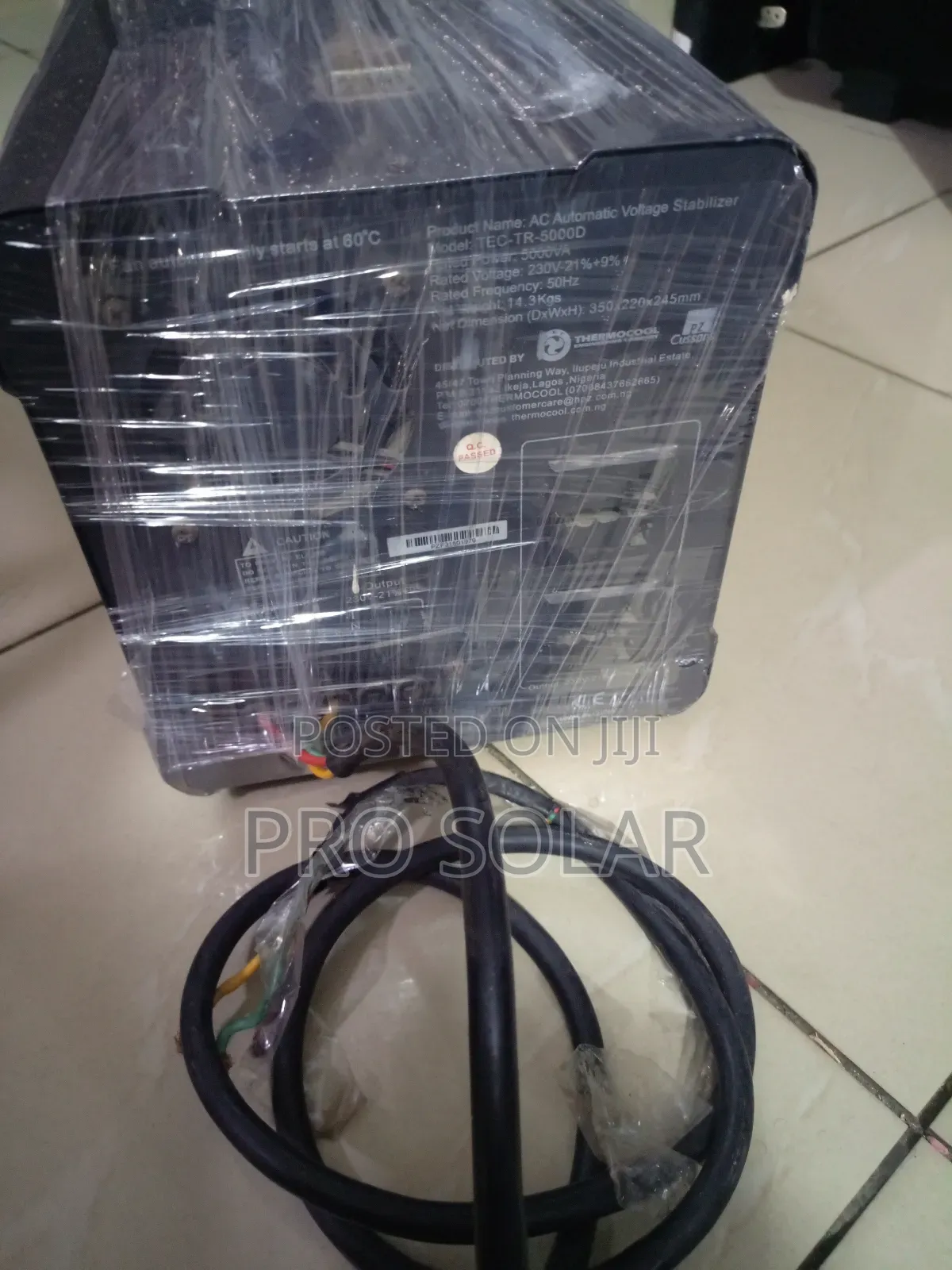 Thermocool Digital Stabilizer 5KVA