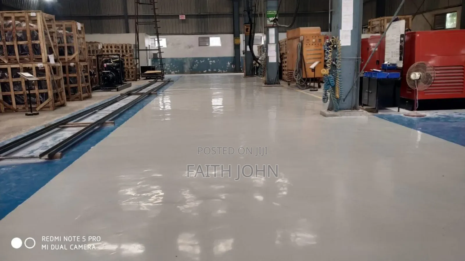 Finishing Epoxy Flooring