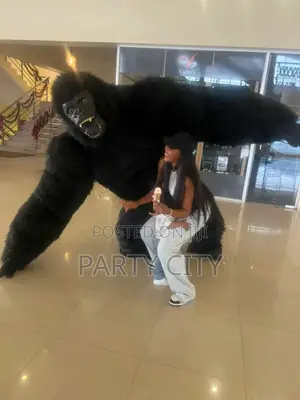 Black And Grey Gorilla For Event Rentals