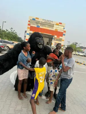 Black And Grey Gorilla For Event Rentals