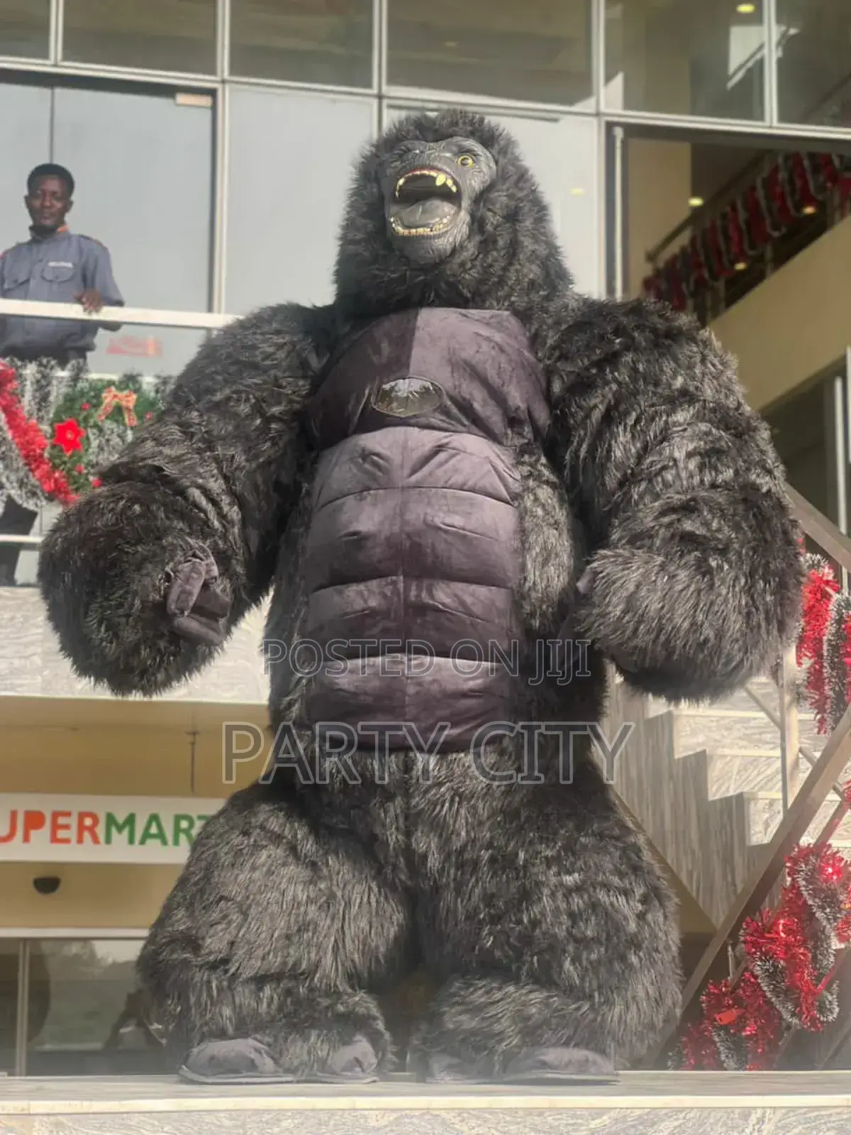 Black And Grey Gorilla For Event Rentals