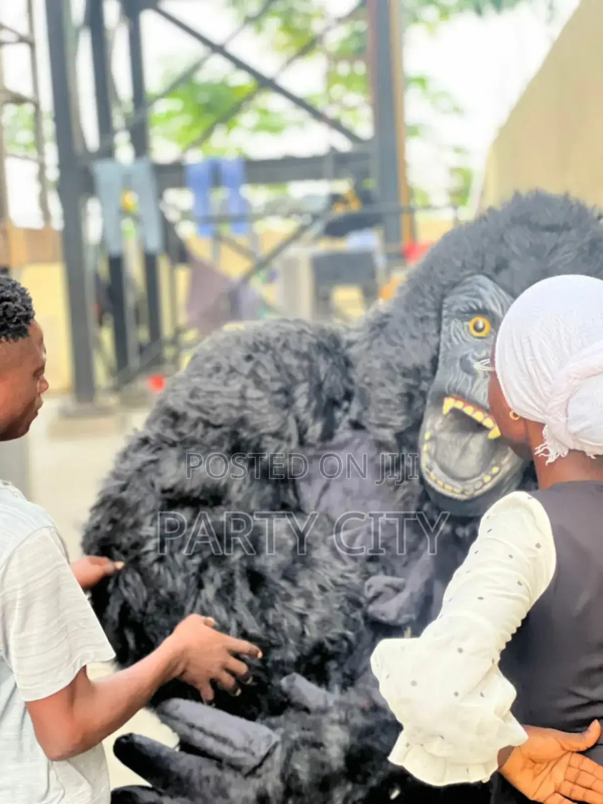 Black And Grey Gorilla For Event Rentals