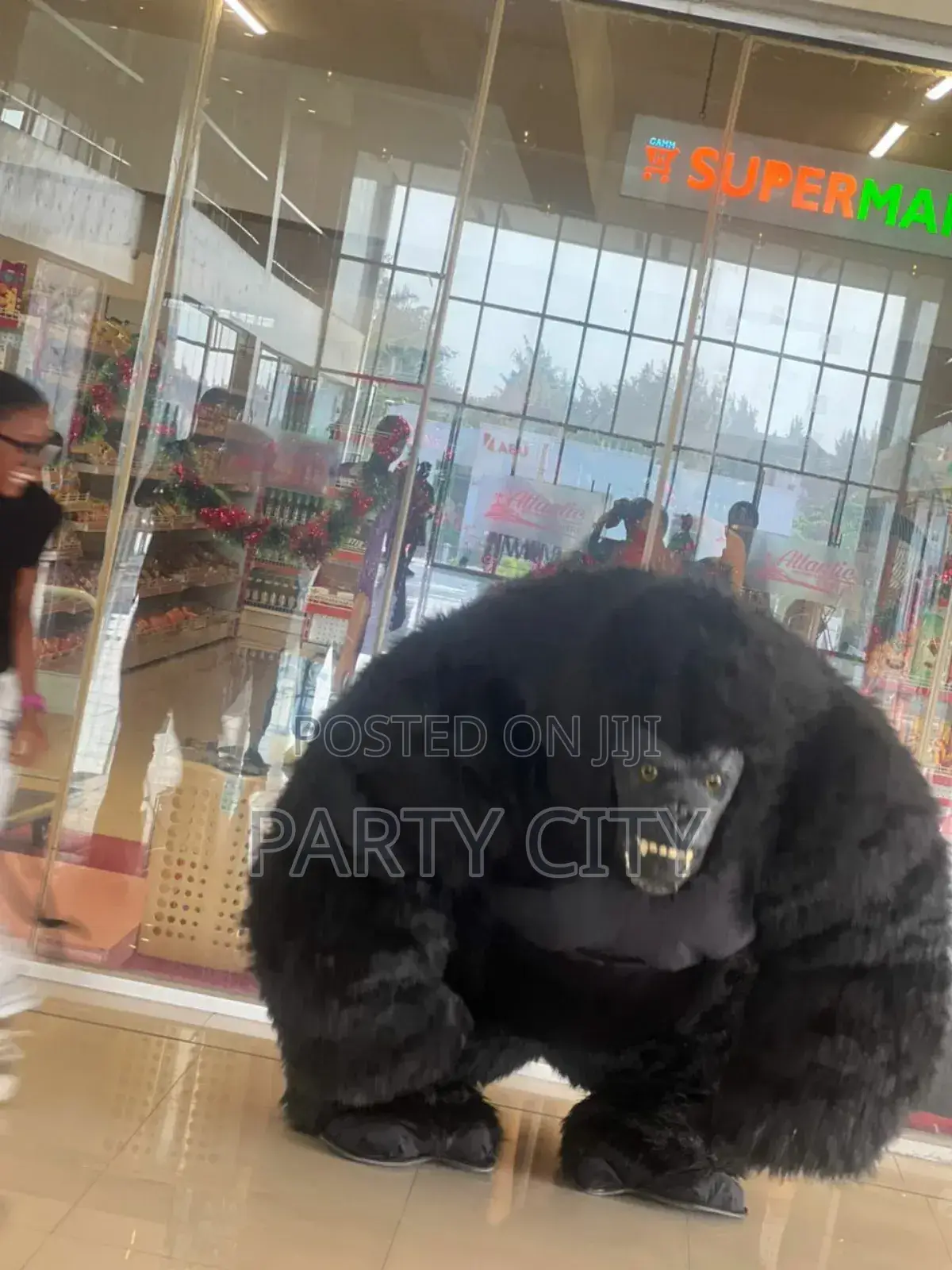 Black And Grey Gorilla For Event Rentals