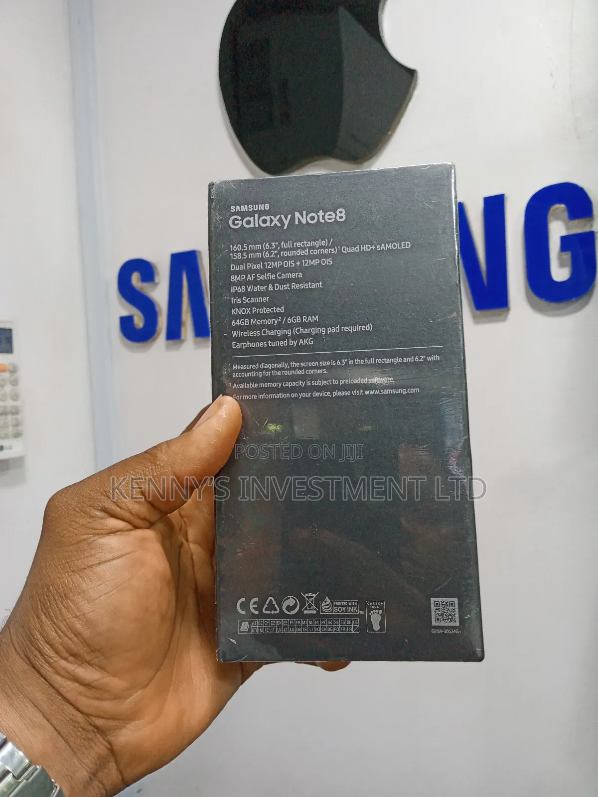 New Samsung Galaxy Note 8 64 GB Black
