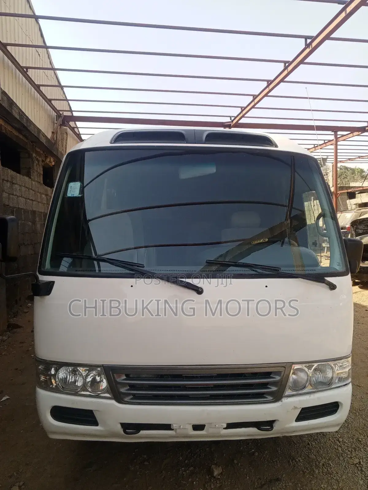 Toyota Coaster 2013 White