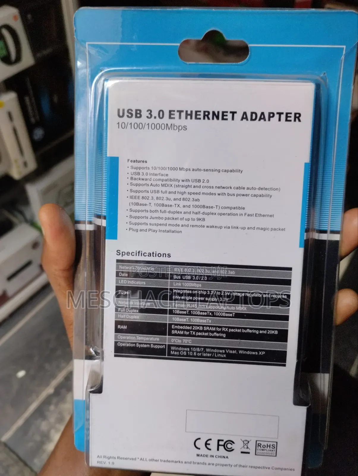 USB 3.0 Ethernet Adapter