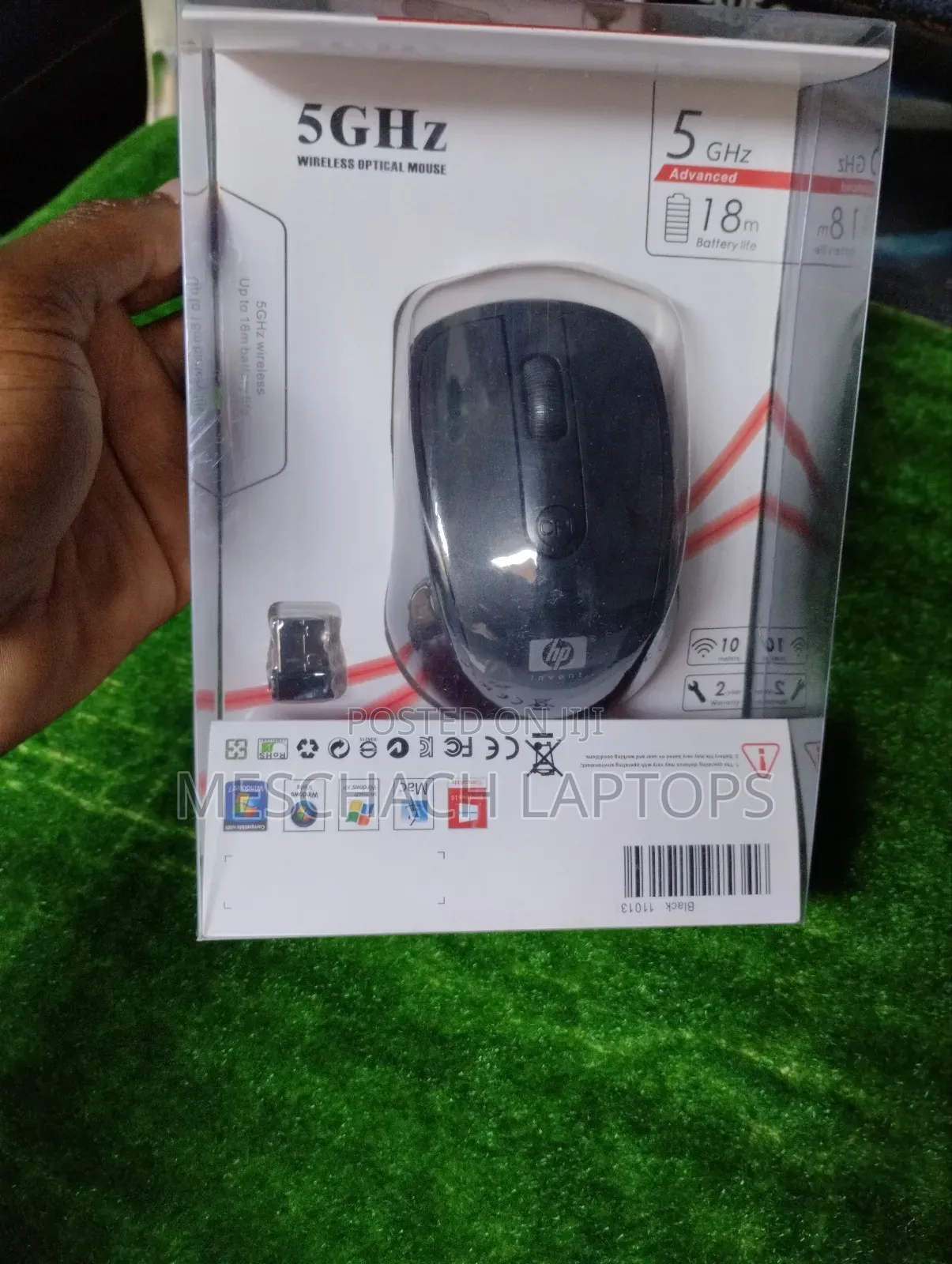 HP Wireless Optical Mouse