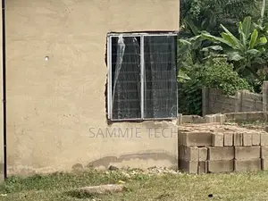 Frameless Angular Window With Inner Bulgaria and Net