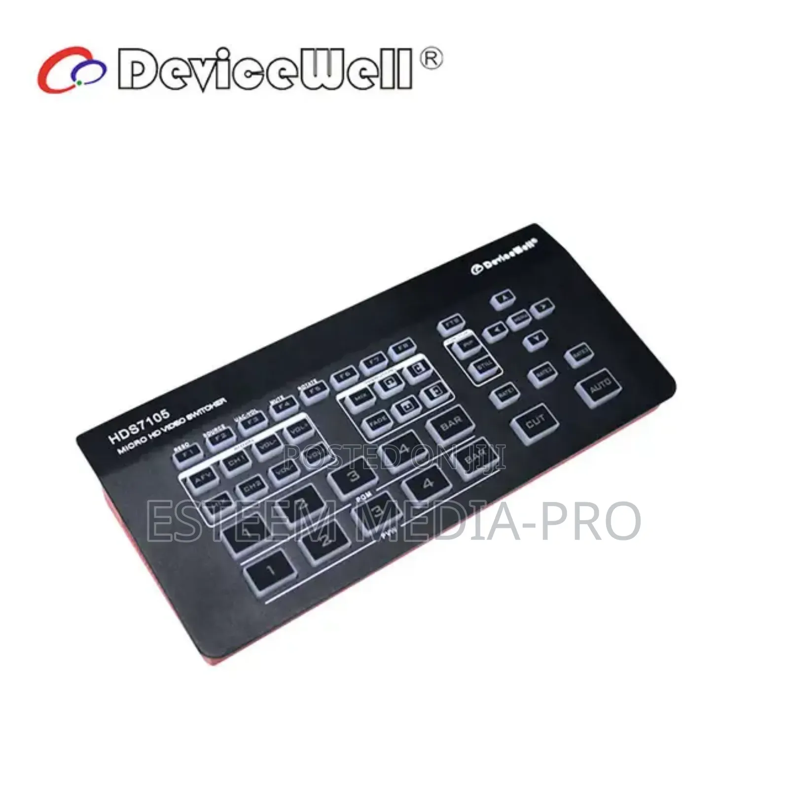 Devicewell Hds7105 Uhd Video Switcher With Wireless Tally