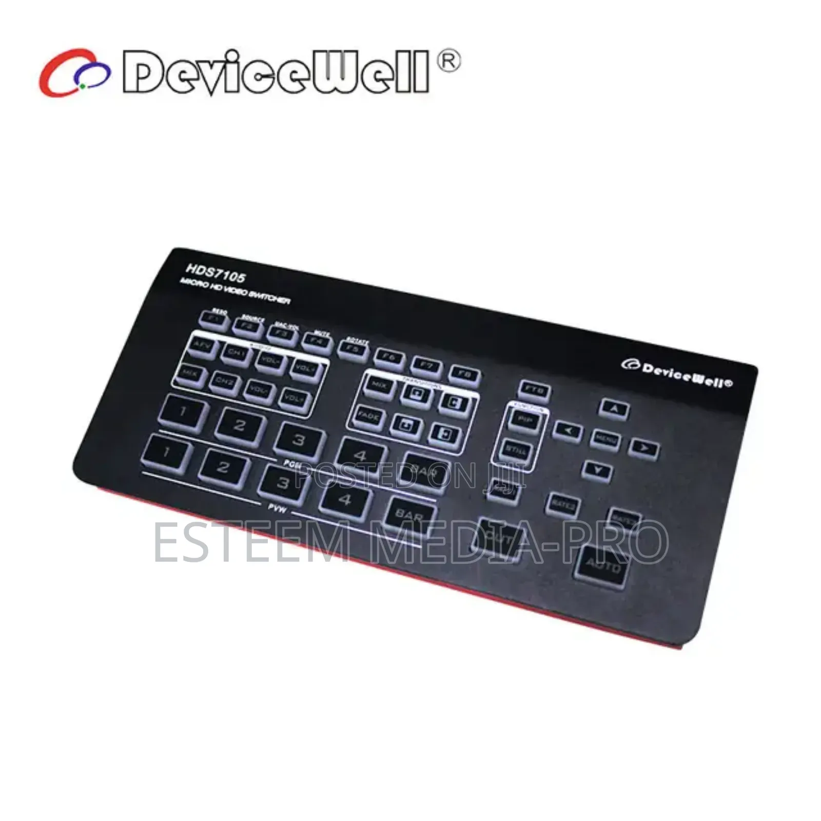 Devicewell Hds7105 Uhd Video Switcher With Wireless Tally