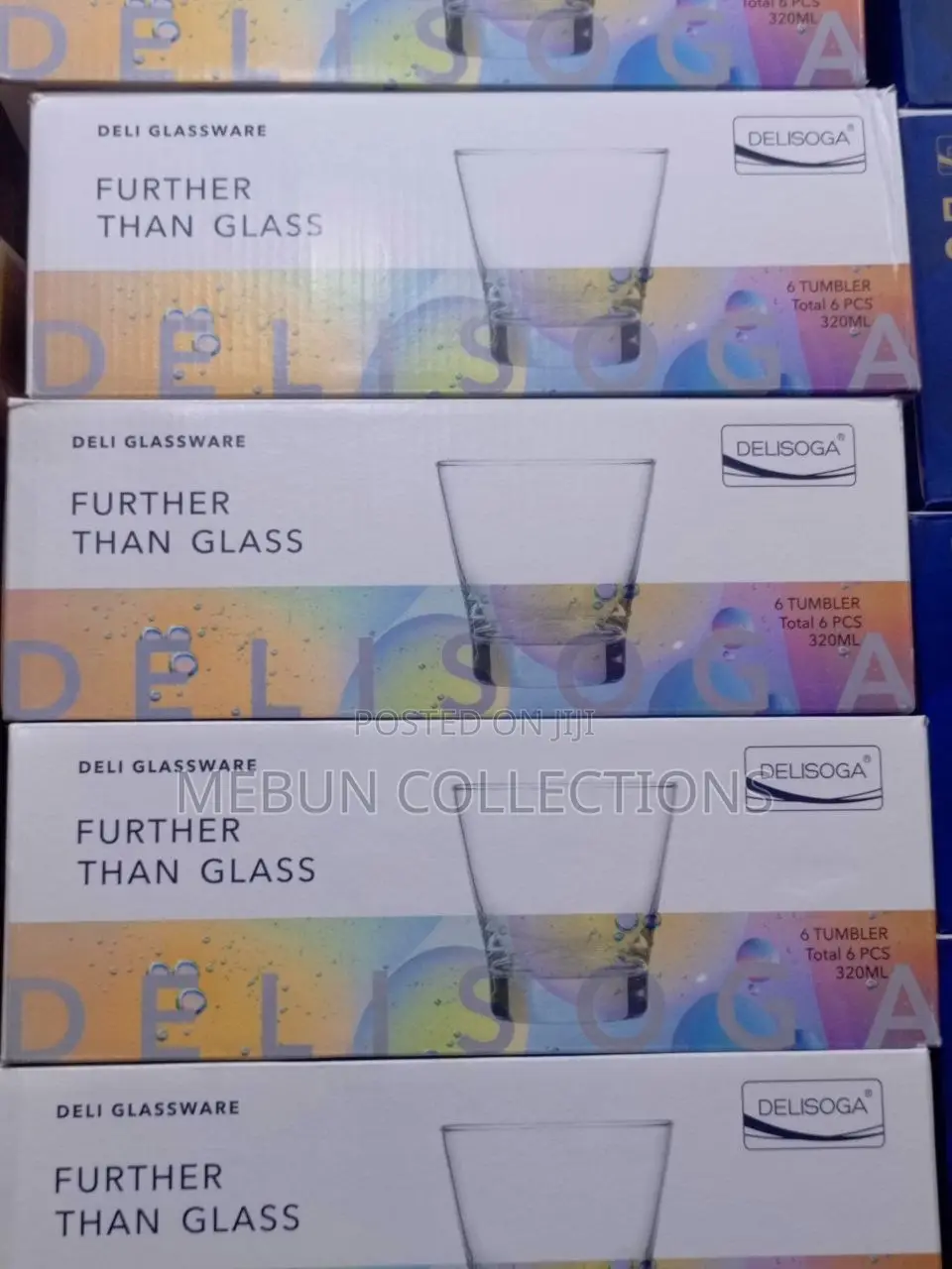 6pcs Whiskey Glass Cup