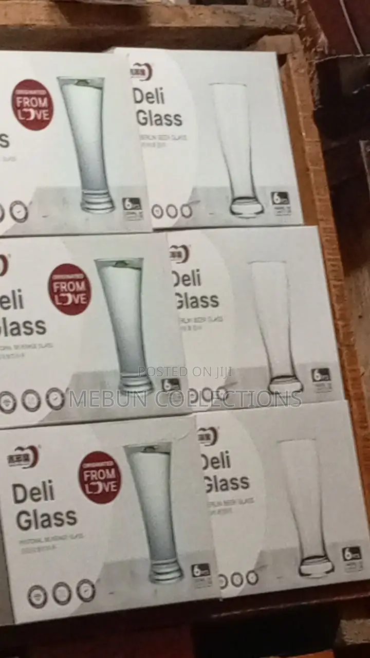 6 PCS Beer Glass Cup