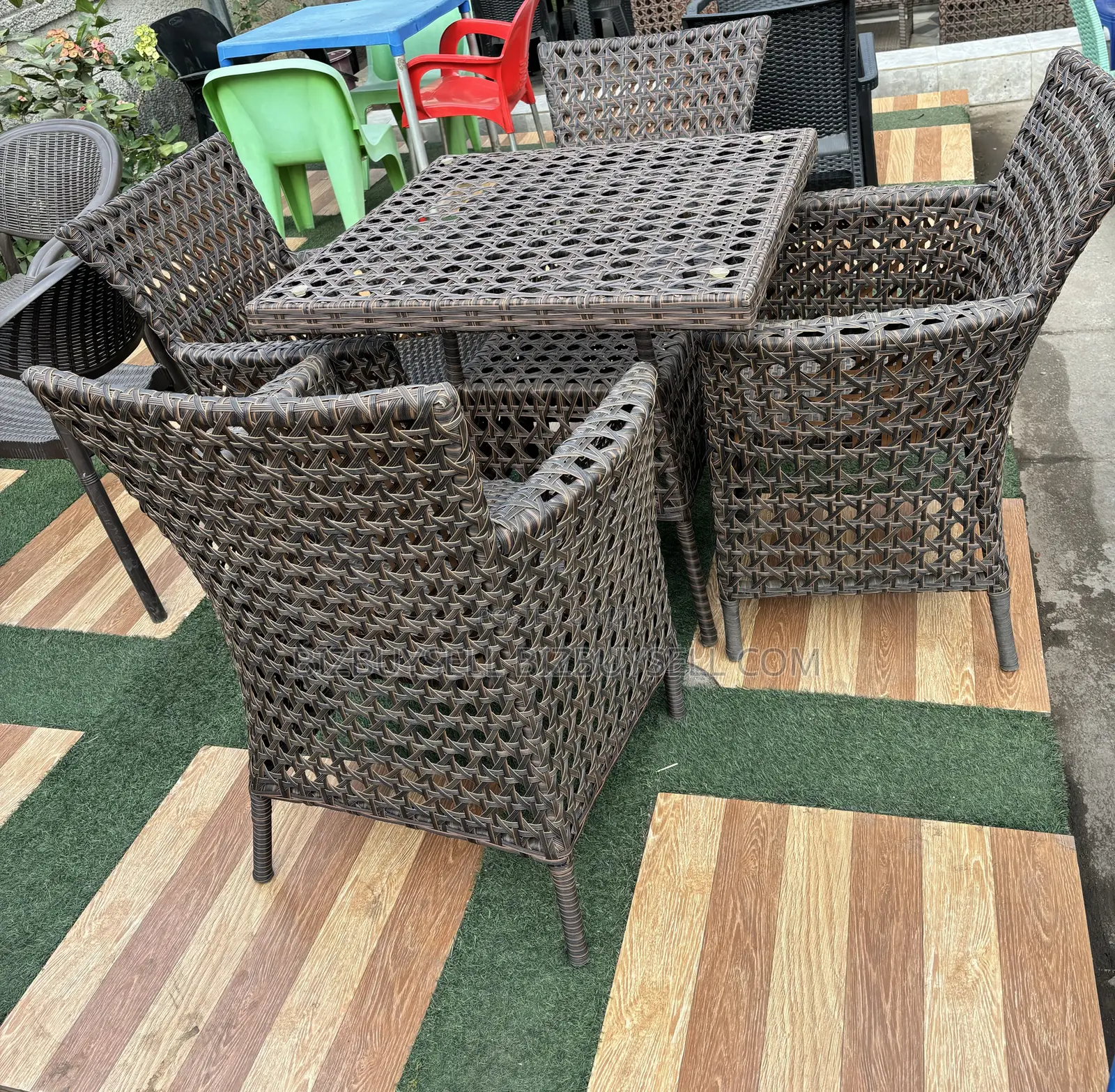 Set Of Outdoor Chairs With Table