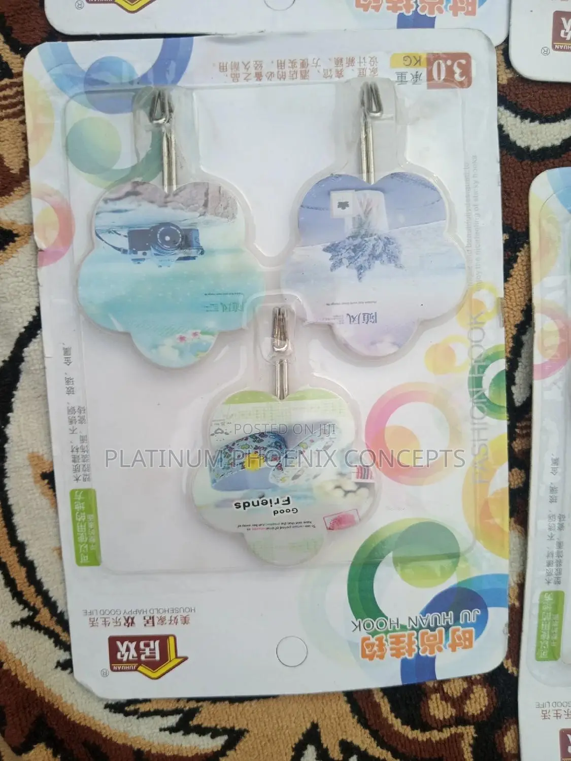 3 in 1 Wall Hooks