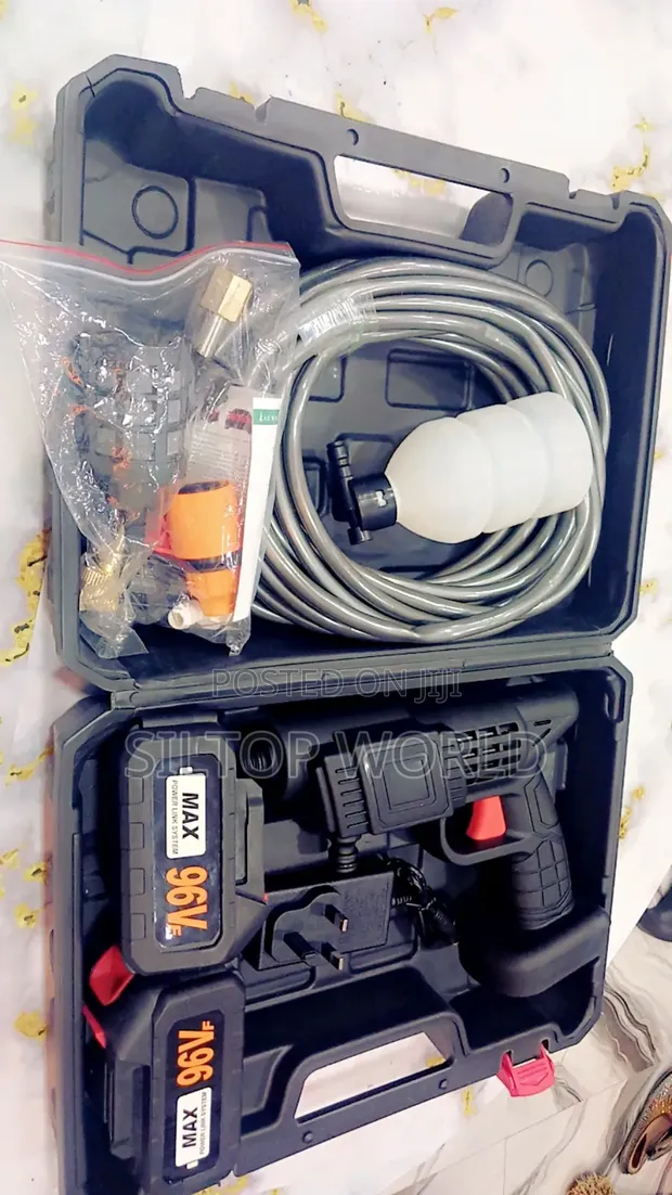 Two 96V Batteries High-pressure Car Washing Machine in Ogudu