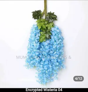 Blue Veiled Wisteria For Luxury Interior Decore