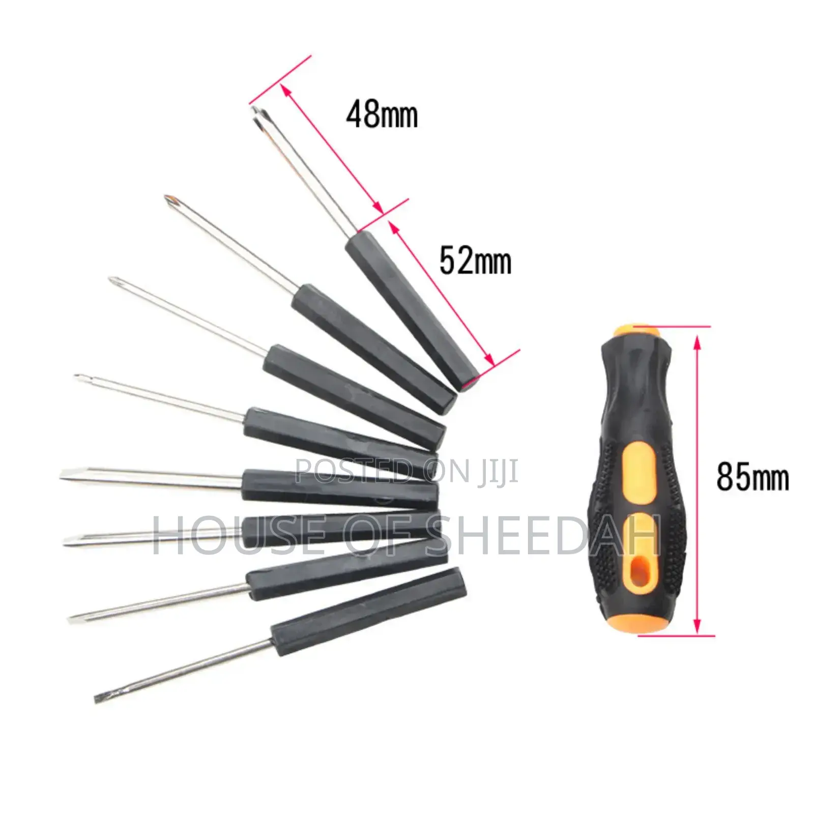 Multifunctional 10-piece Screwdriver Set